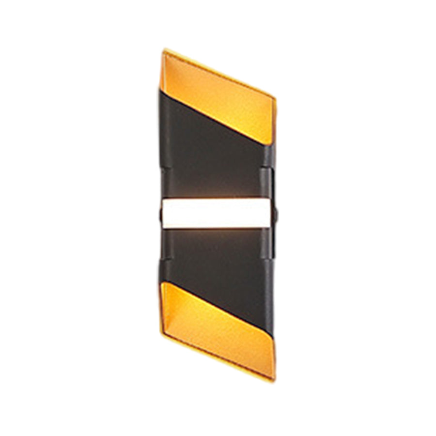 Square Tube LED Up And Down Outdoor Wall Lights