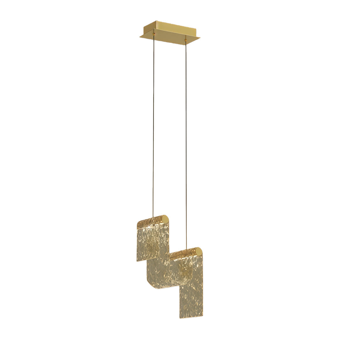 Gold Pendant Island Lights Contemporary Glass Adjustable Ceiling Light