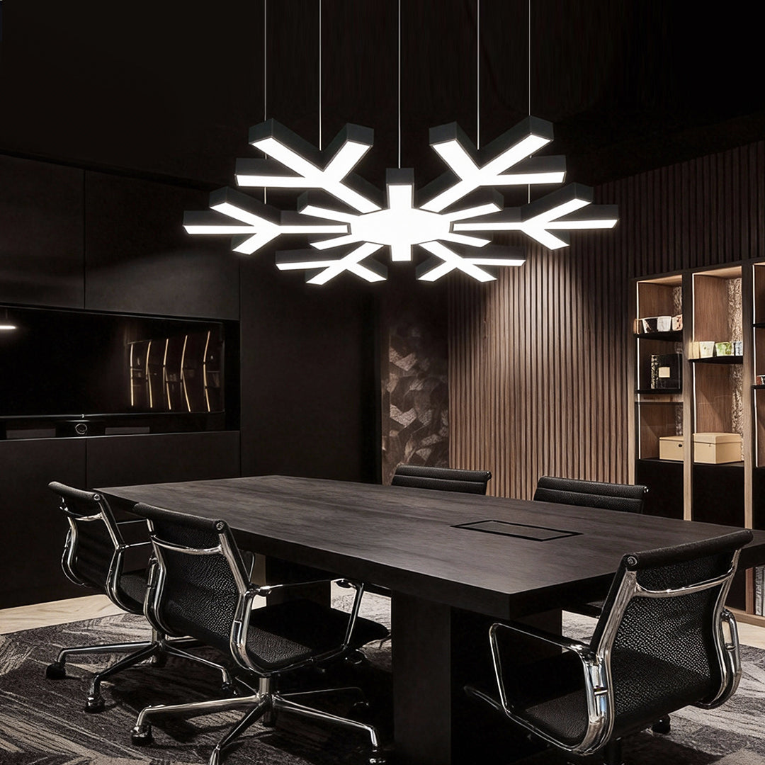 Modern Industrial Chandelier LED Metal Unique Ceiling Light