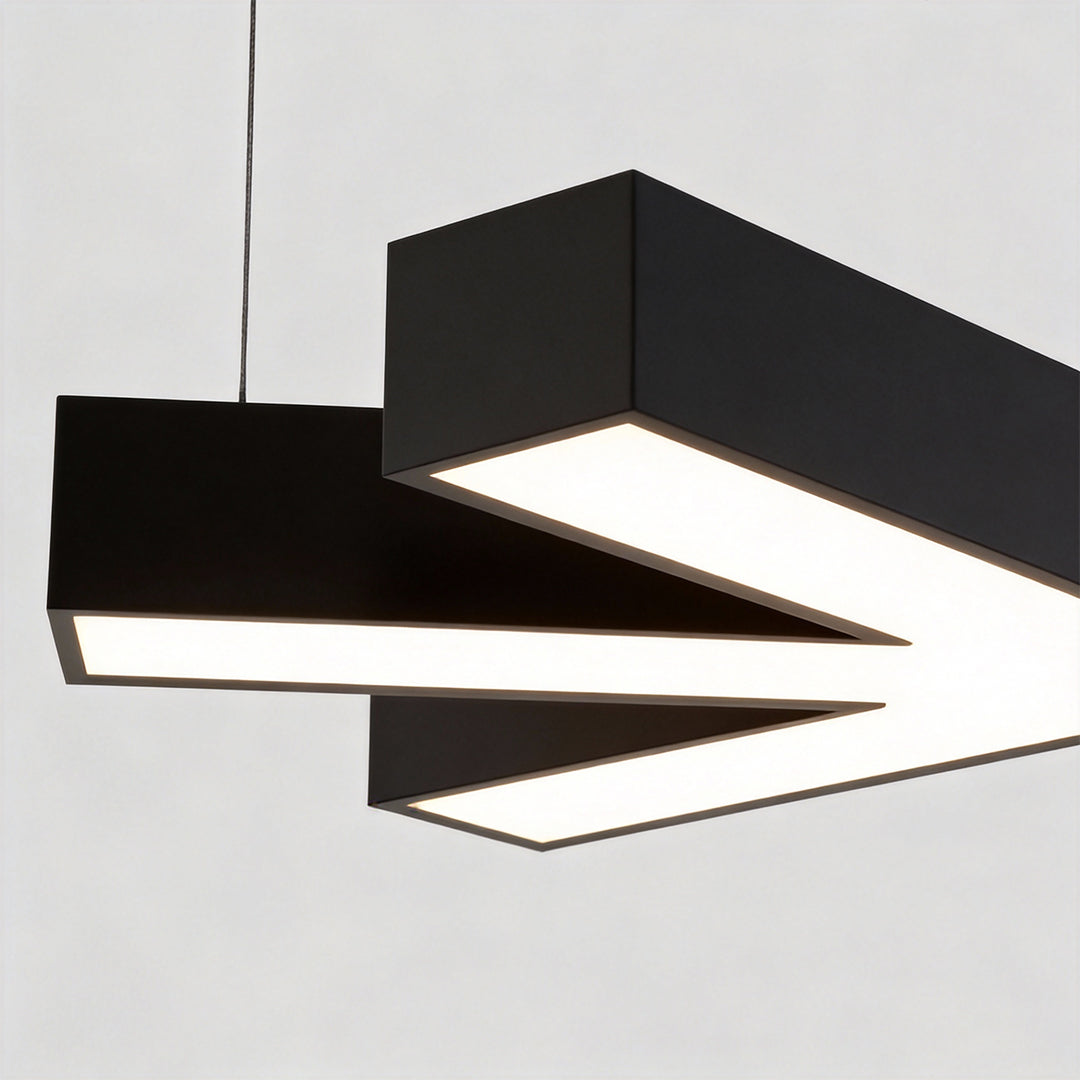 Modern Industrial Chandelier LED Metal Unique Ceiling Light