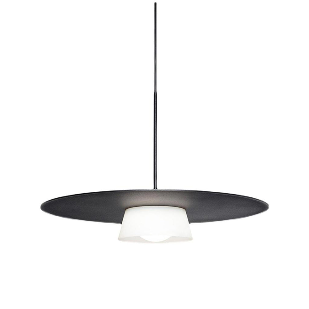 Iron Island Pendant Pight Fixtures Nordic Minimalist Round Hanging Light