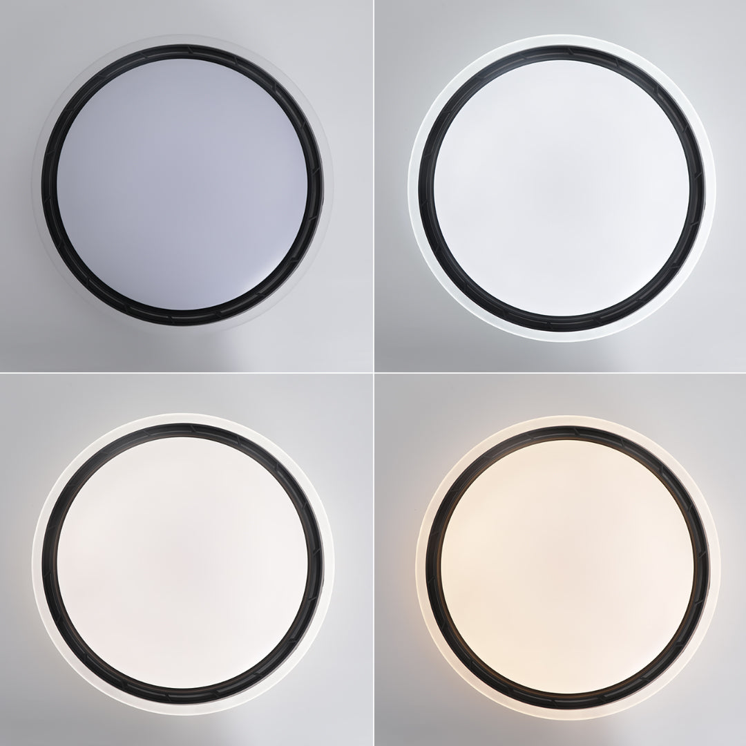 Ceiling Light with Hidden Fan French Retro Hardware Dimmable Fan Lamp