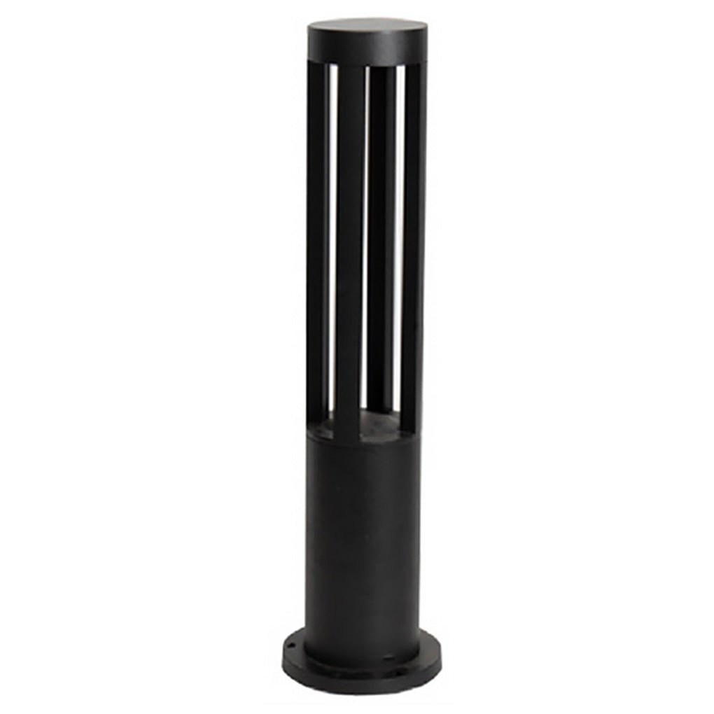 Exterior Bollard Light Fixtures Modern Circular LED Light