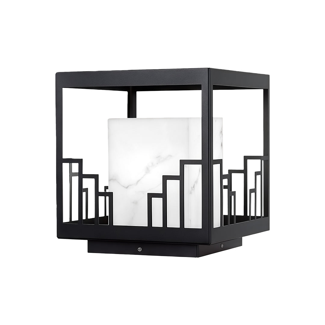 Outdoor Pillar Light Minimalist Waterproof Metal Light