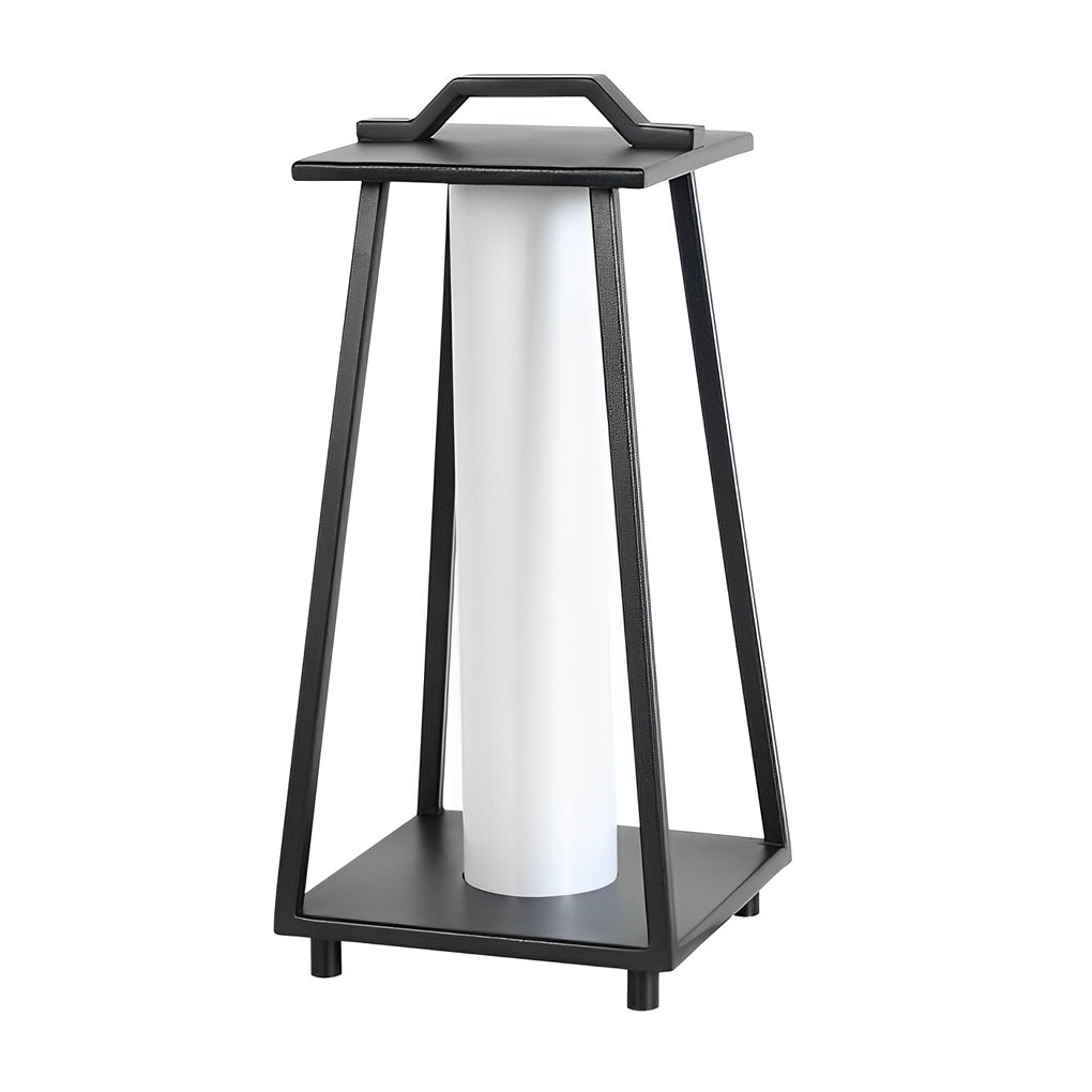 Modern Portable Outdoor Lantern Waterproof LED Black Modern Light