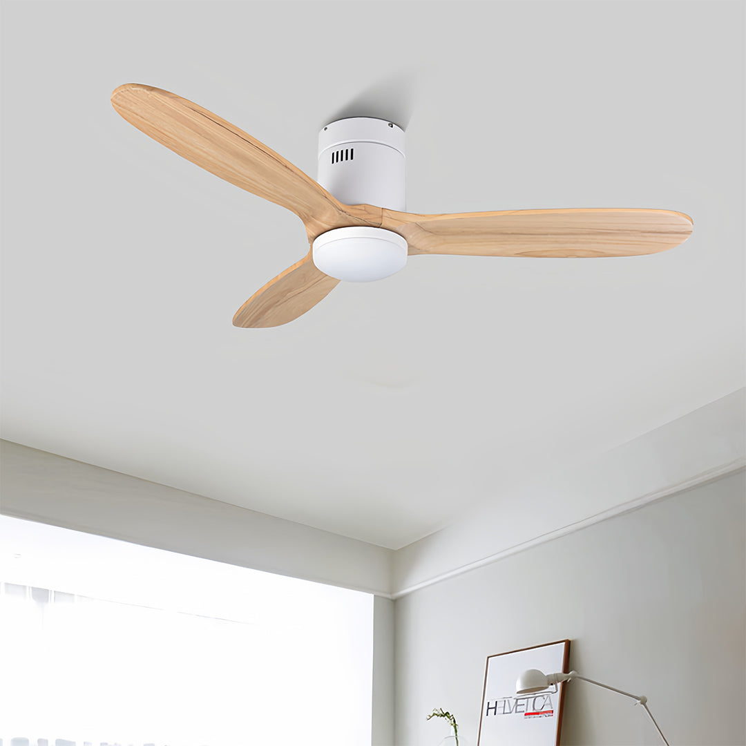 3 Blade Ceiling Fan With Light Quiet Dc Motor Ceiling Fan with Remote