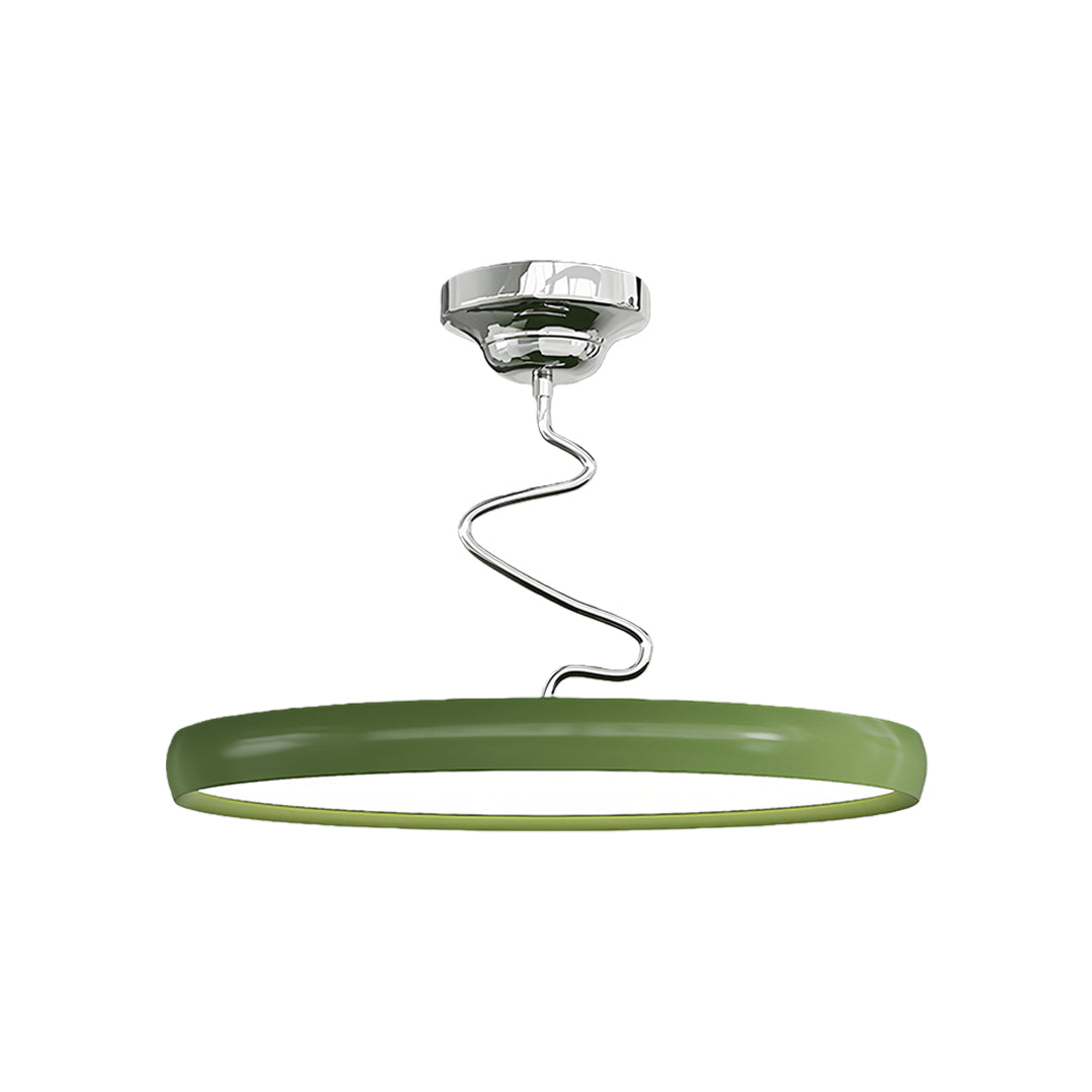 Modern Semi Flush Mount Ceiling Light Twisted wide-spectrum Light