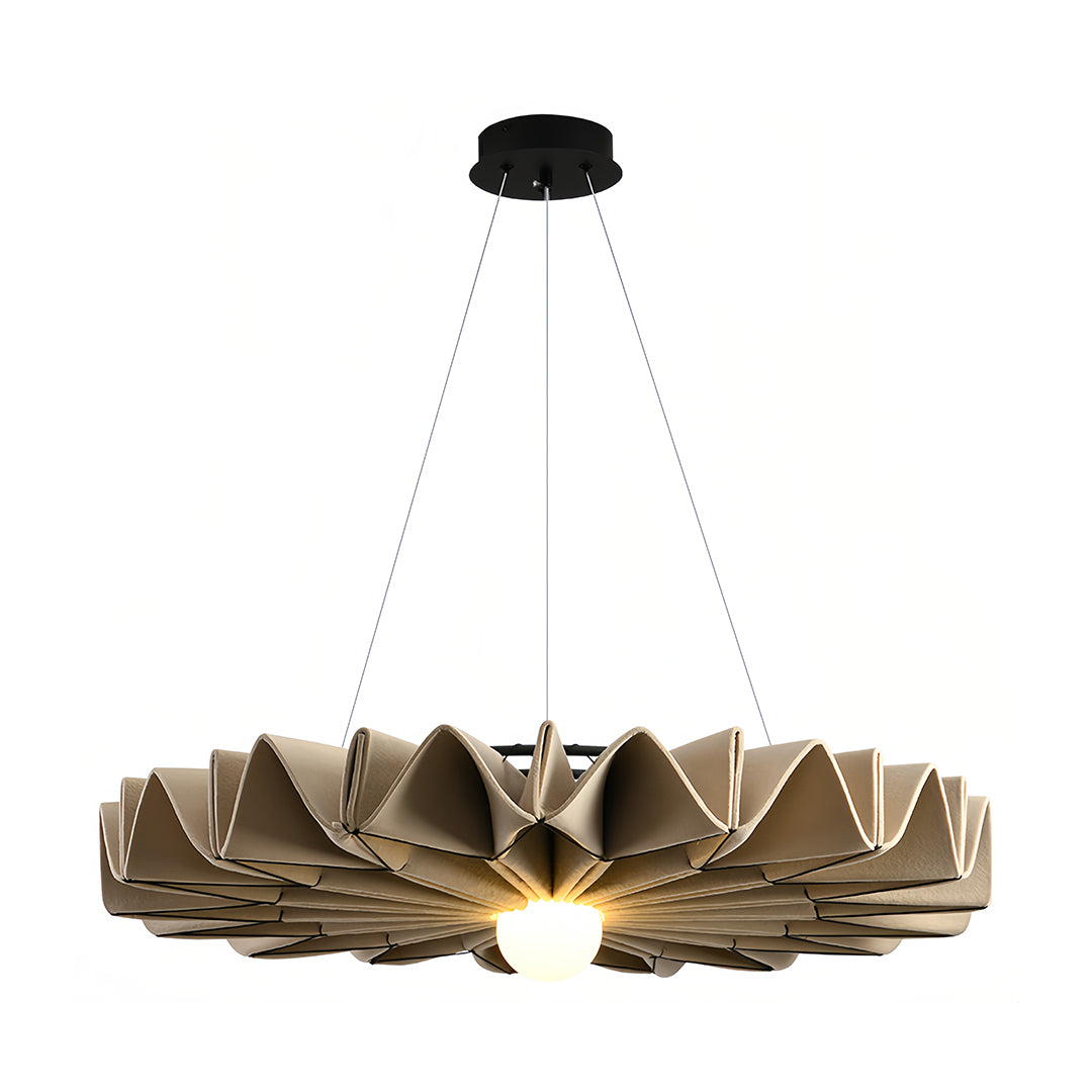 Cloth Chandelier Large Diameter Noise Reduction Felt Ceiling Lights