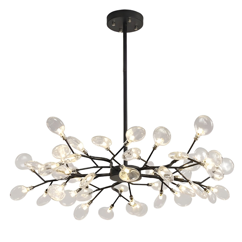 Modern Tree Branch Chandelier Metal Acrylic Ceiling Light