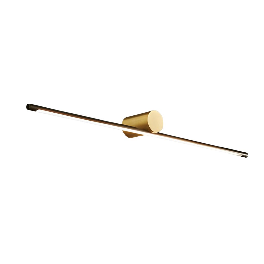 [Open-Box] Modern Two-Tone Bathroom Vanity Light with Cylinder Fixture and Linear Bar
