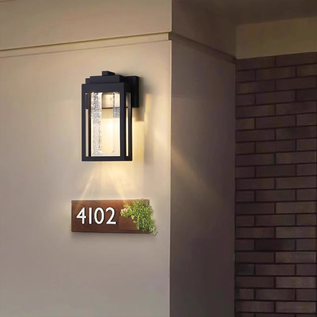 Outdoor Wall Light Ideas Waterproof Crystal