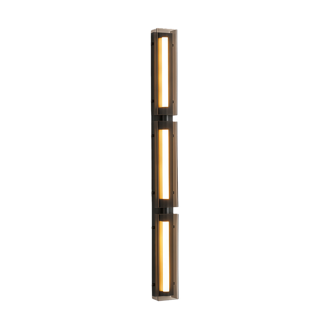 Wall Light Decorations Minimalist Modular Black Vertical Linear Lamp