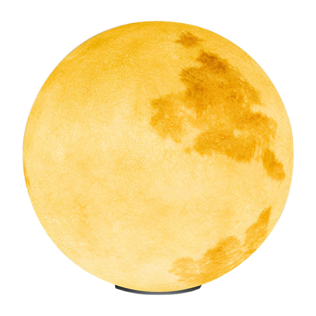Moon Pillar Lights Modern Waterproof LED Resin Lamp