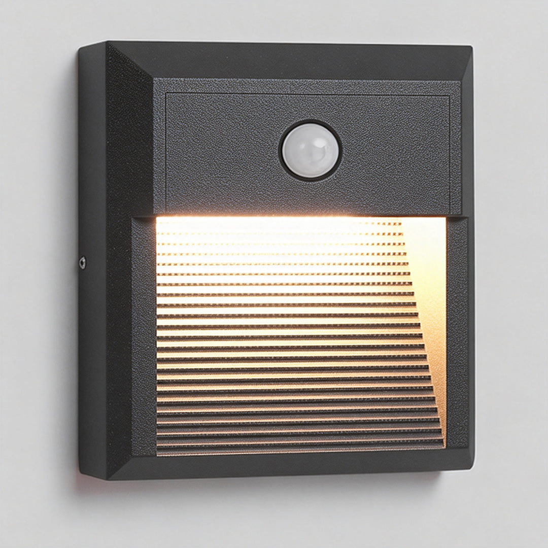 Motion Sensor LED Step Lights Modern Intelligent Outdoor Light