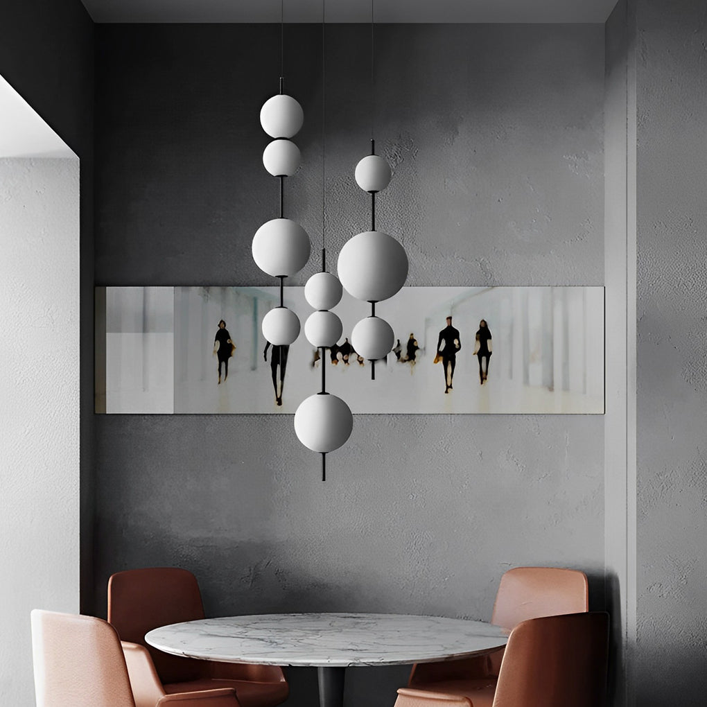 Multi Ball Pendant Light Modern LED Metal Ceiling Light