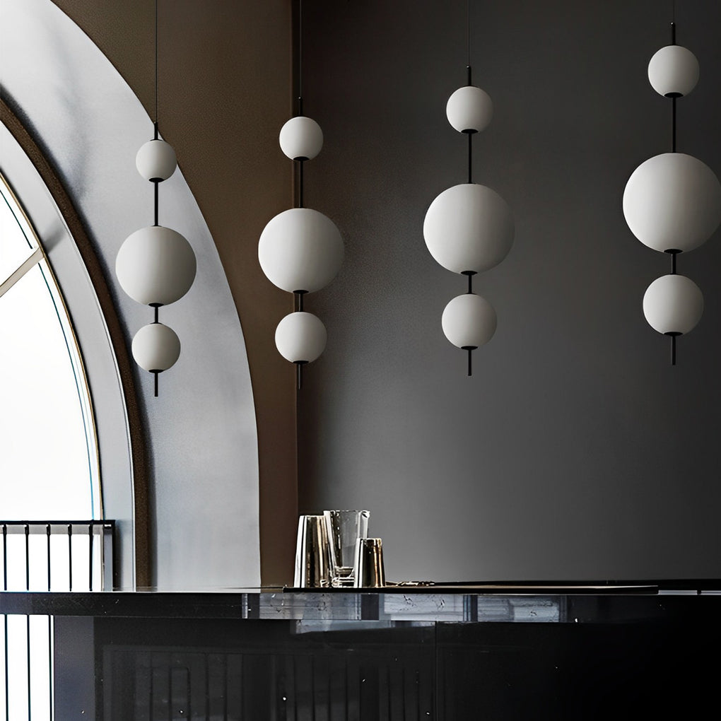 Multi Ball Pendant Light Modern LED Metal Ceiling Light