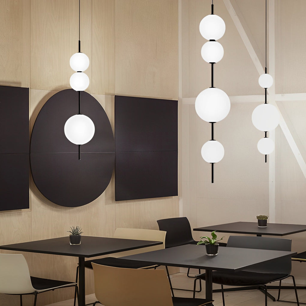Multi Ball Pendant Light Modern LED Metal Ceiling Light
