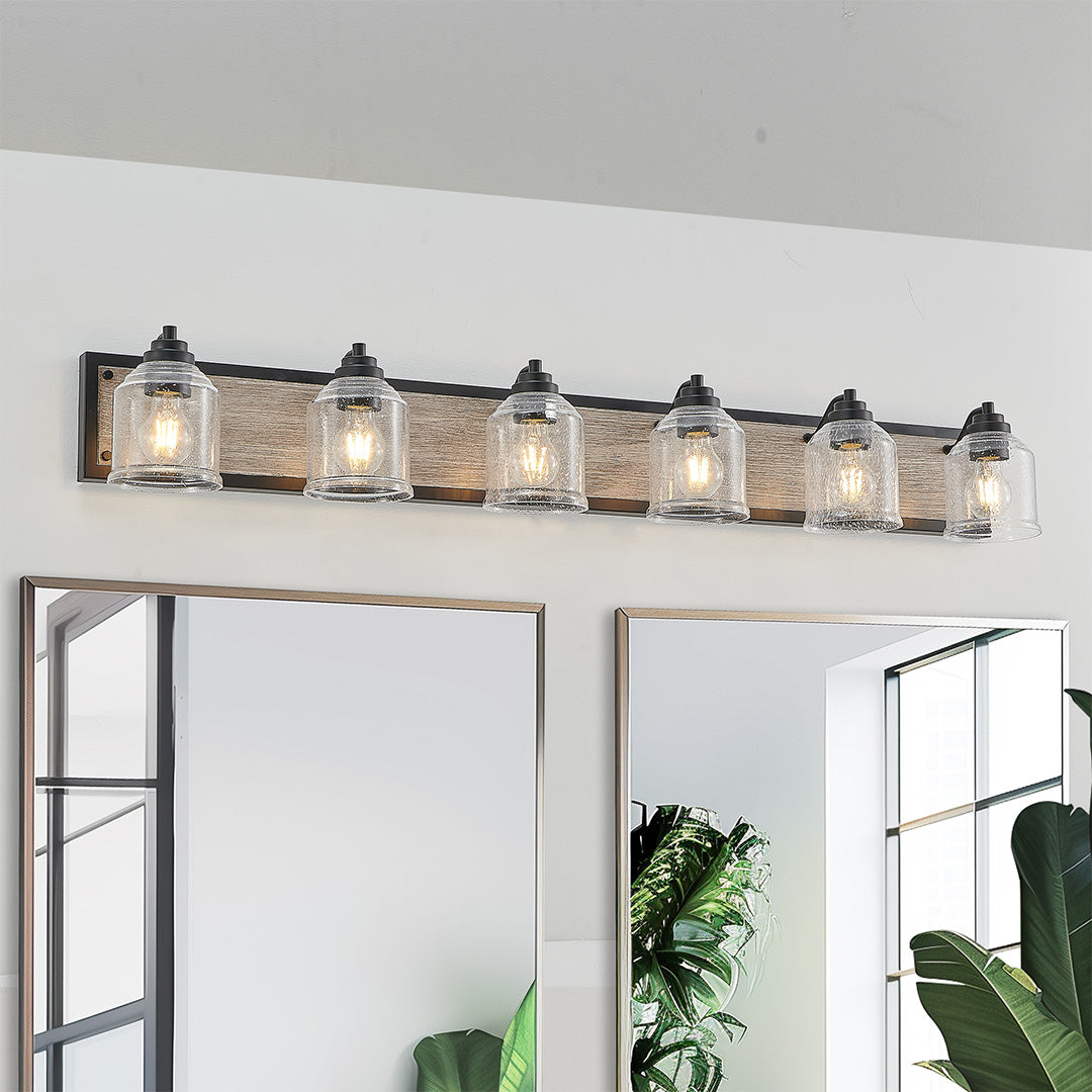 Multi Light Wall Sconce Nordic Geometric Linear Lamp