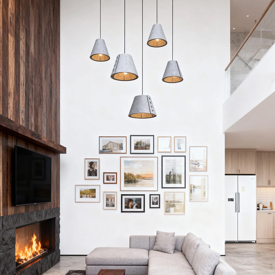 Blue Hanging Pendant Lights Unique Design Ceiling Lights