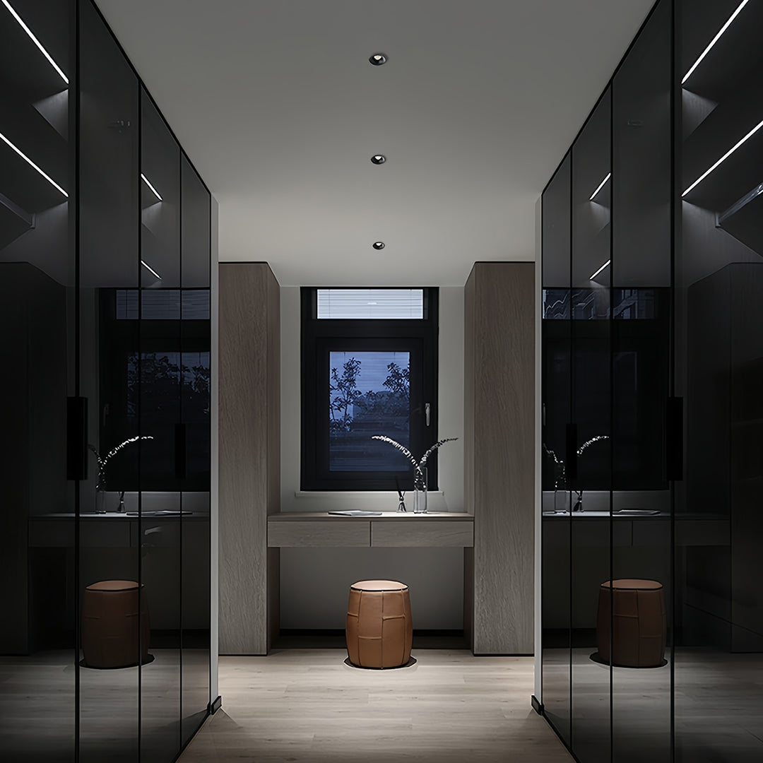 Trimless Recessed Downlights Round Spot Integrated LED Ceiling Light