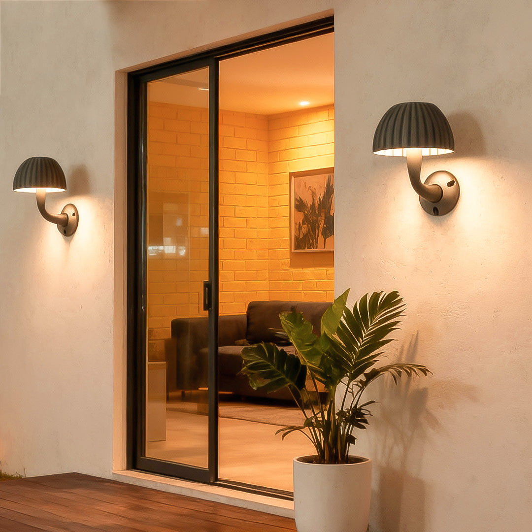 Mushroom Wall Light Outdoor Waterproof Modern Minimalist Wall Light