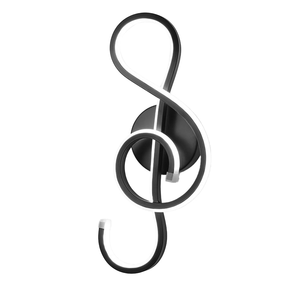 Musical Note Wall Light Modern LED Decoration Light