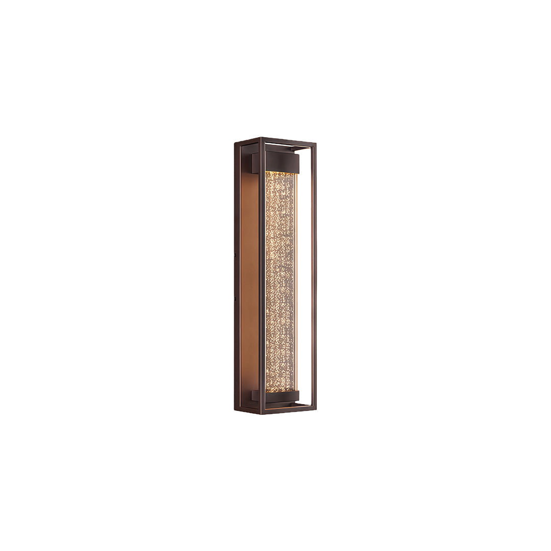 Outdoor Sconces Black Waterproof Linear Wall Light