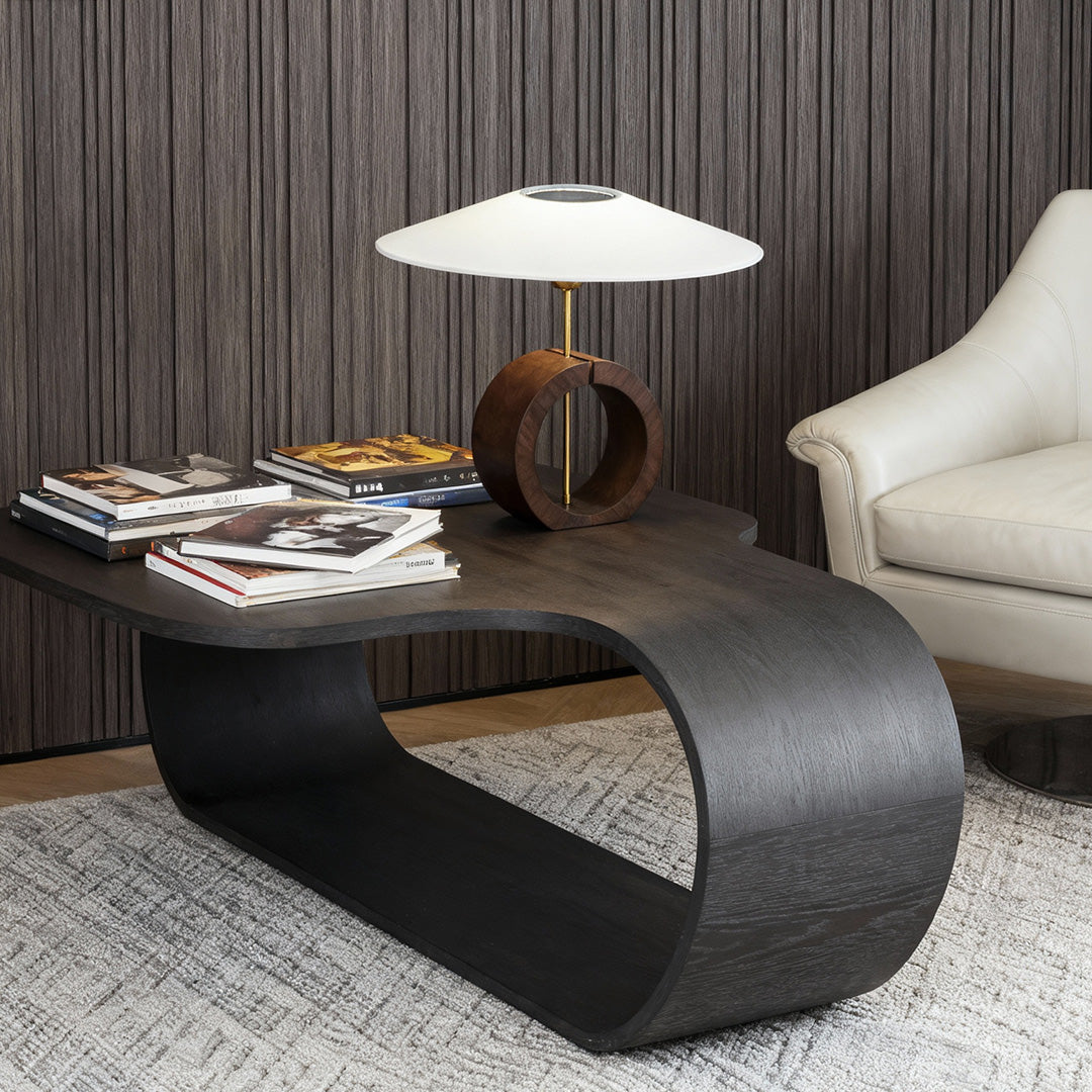 Natural Wood Table Lamp Nordic Minimalist Luxury Creative Lamp