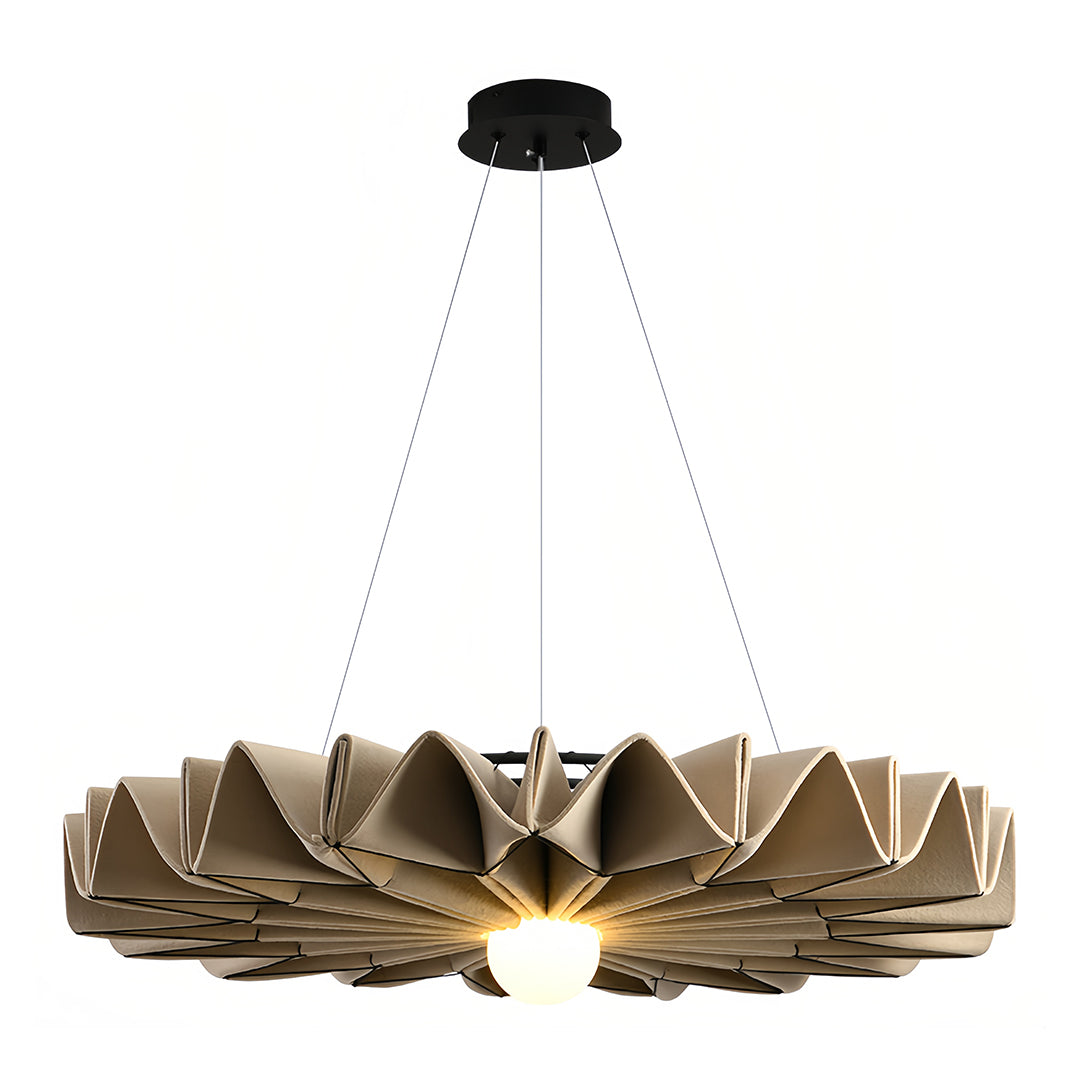 Cloth Chandelier Large Diameter Noise Reduction Felt Ceiling Lights