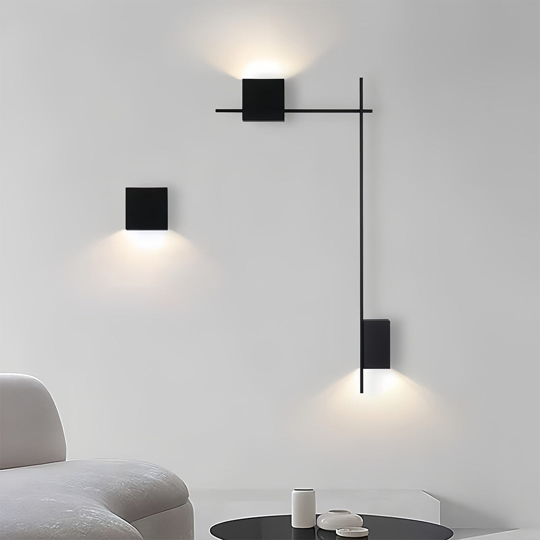 Decor Wall Lights Modern Minimalist Rectangular Wall Lamp Set