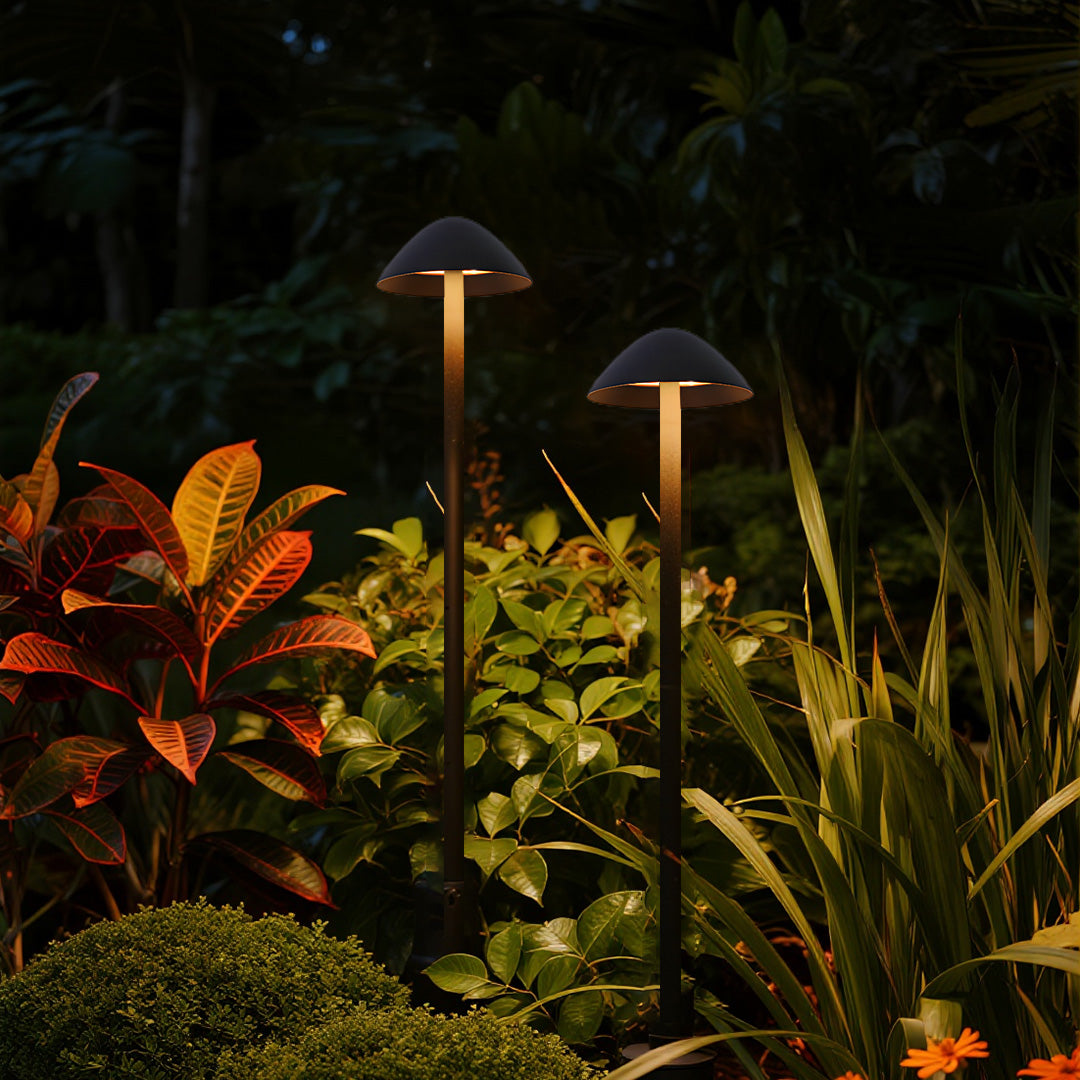 Mushroom Garden Lights Modern Simple LED Metal Landscape Light