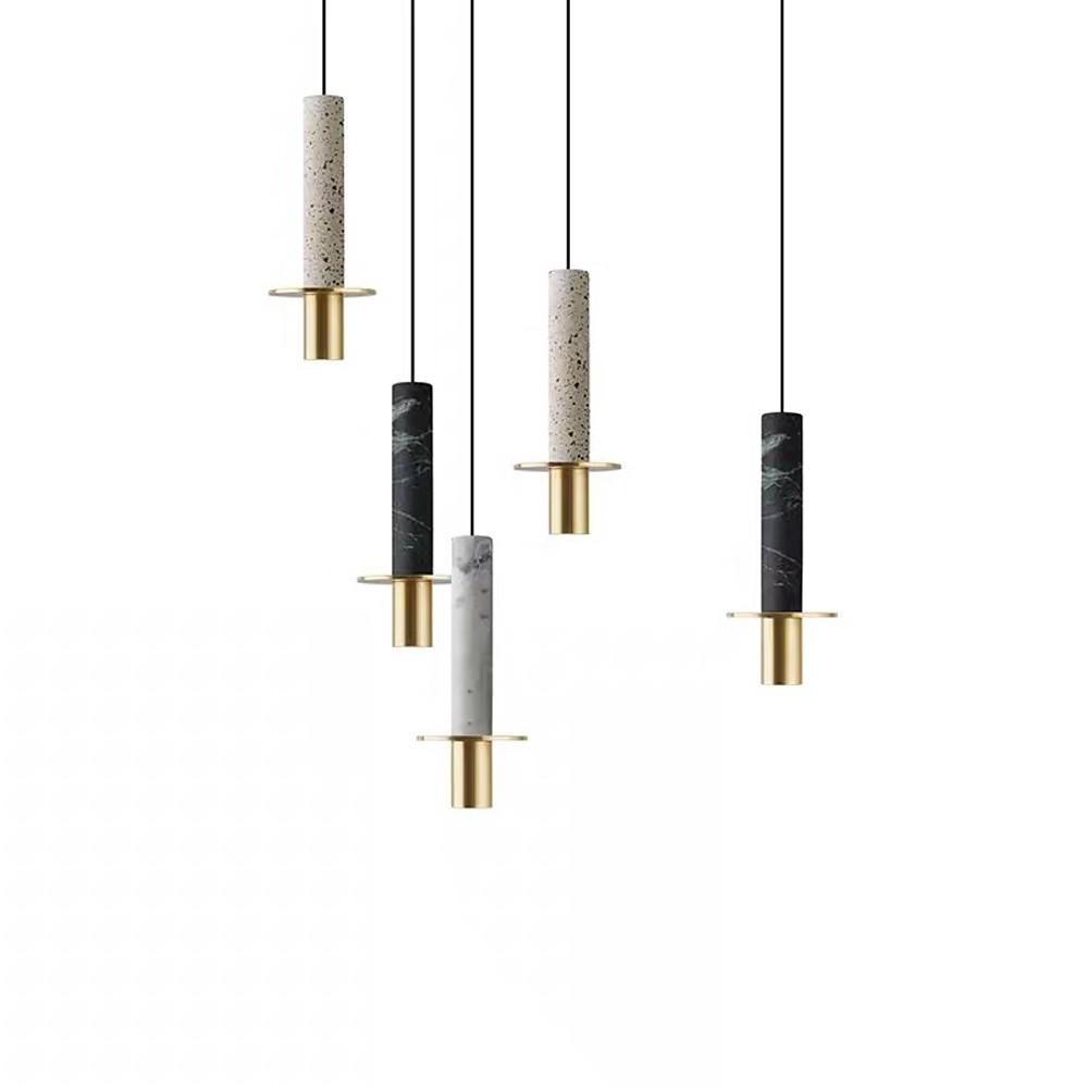 1 Light Pendant Light Cylindrical Circular LED Classic Island Lights