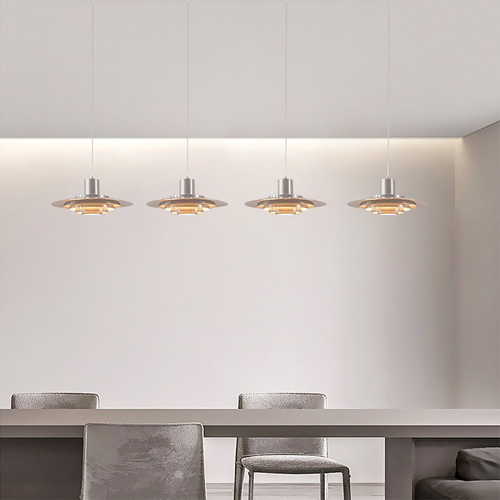 Saucer Pendant Light Multi-layer Modern Artistic Ceiling Light