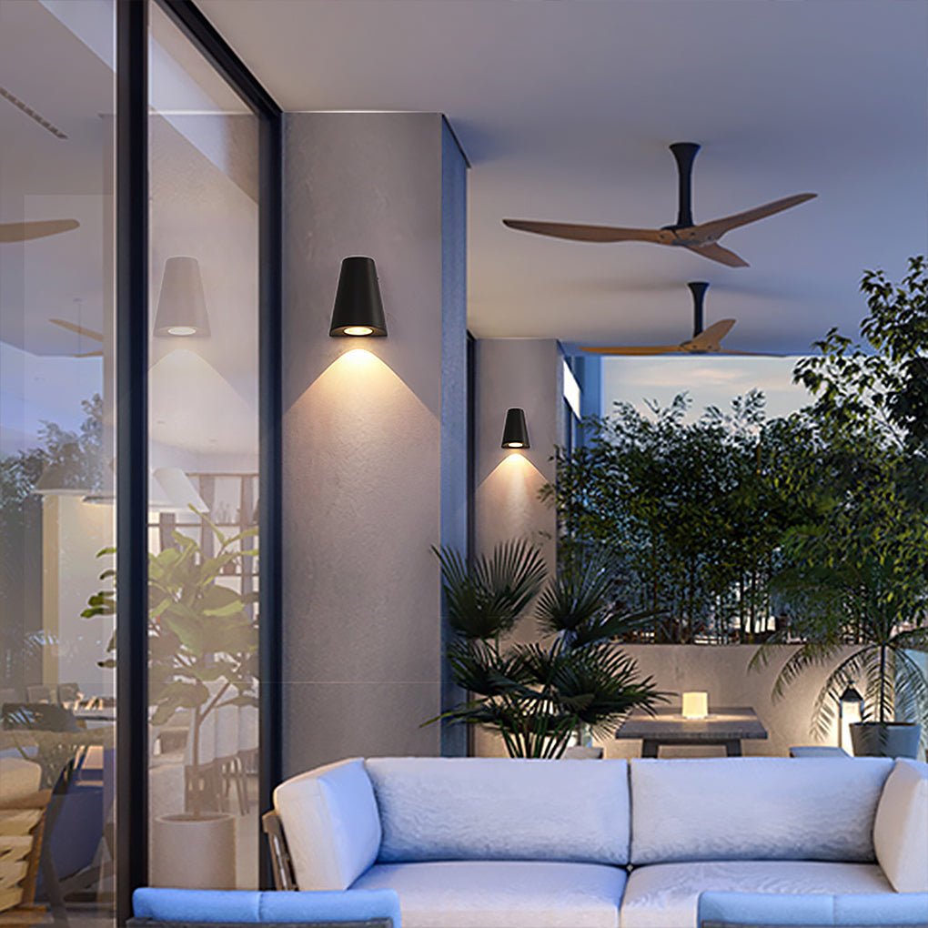 Tapered Wall Light Nordic Minimalist Waterproof LED Light