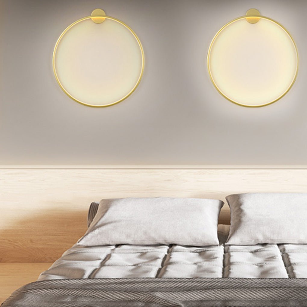 Ring Wall Lamp Creative Simple Circular Ambient Light