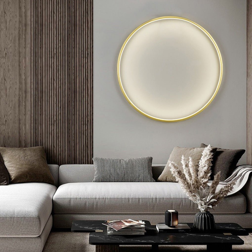 Ring Wall Lamp Creative Simple Circular Ambient Light
