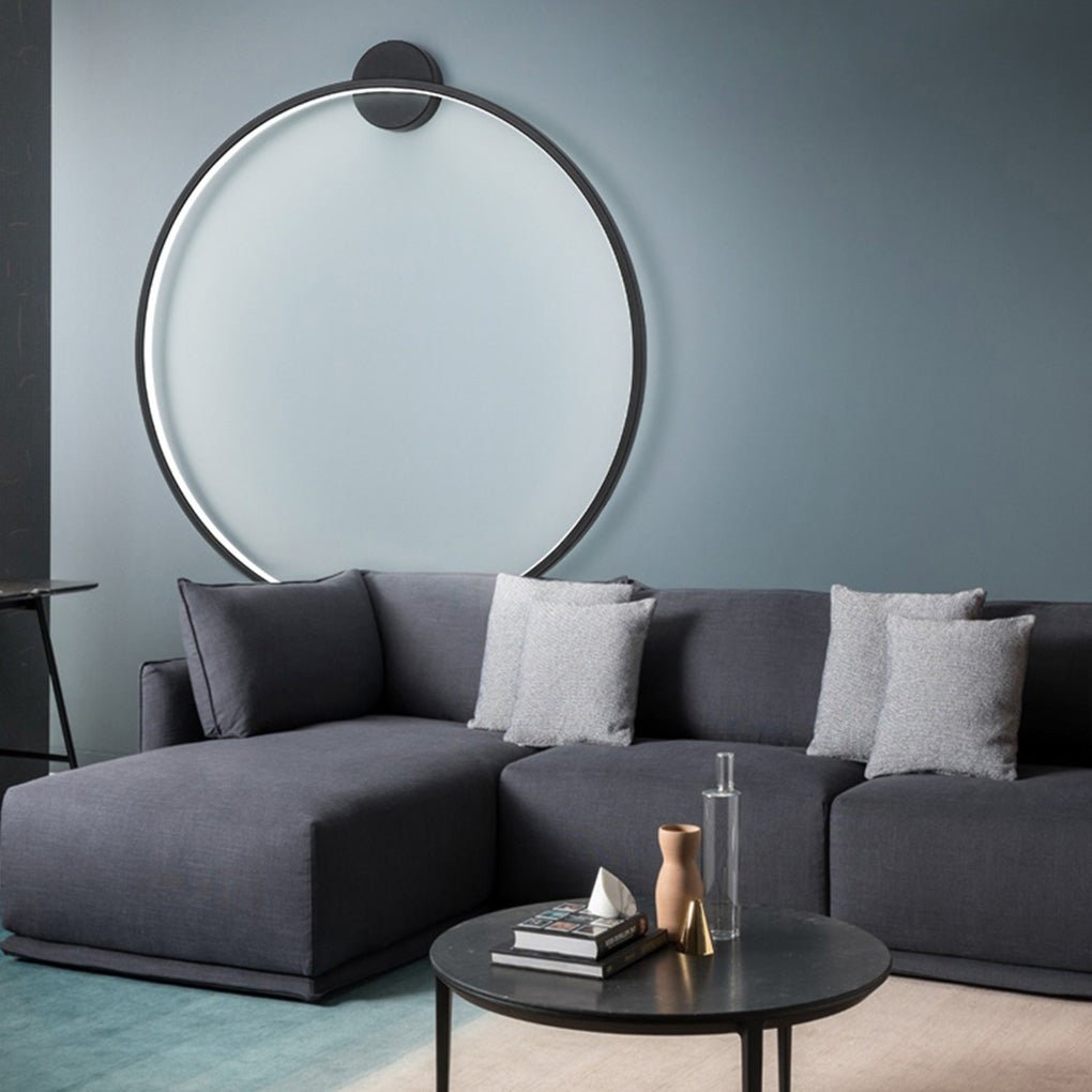 Ring Wall Lamp Creative Simple Circular Ambient Light