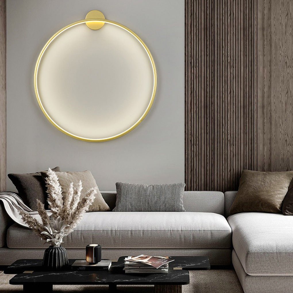 Ring Wall Lamp Creative Simple Circular Ambient Light