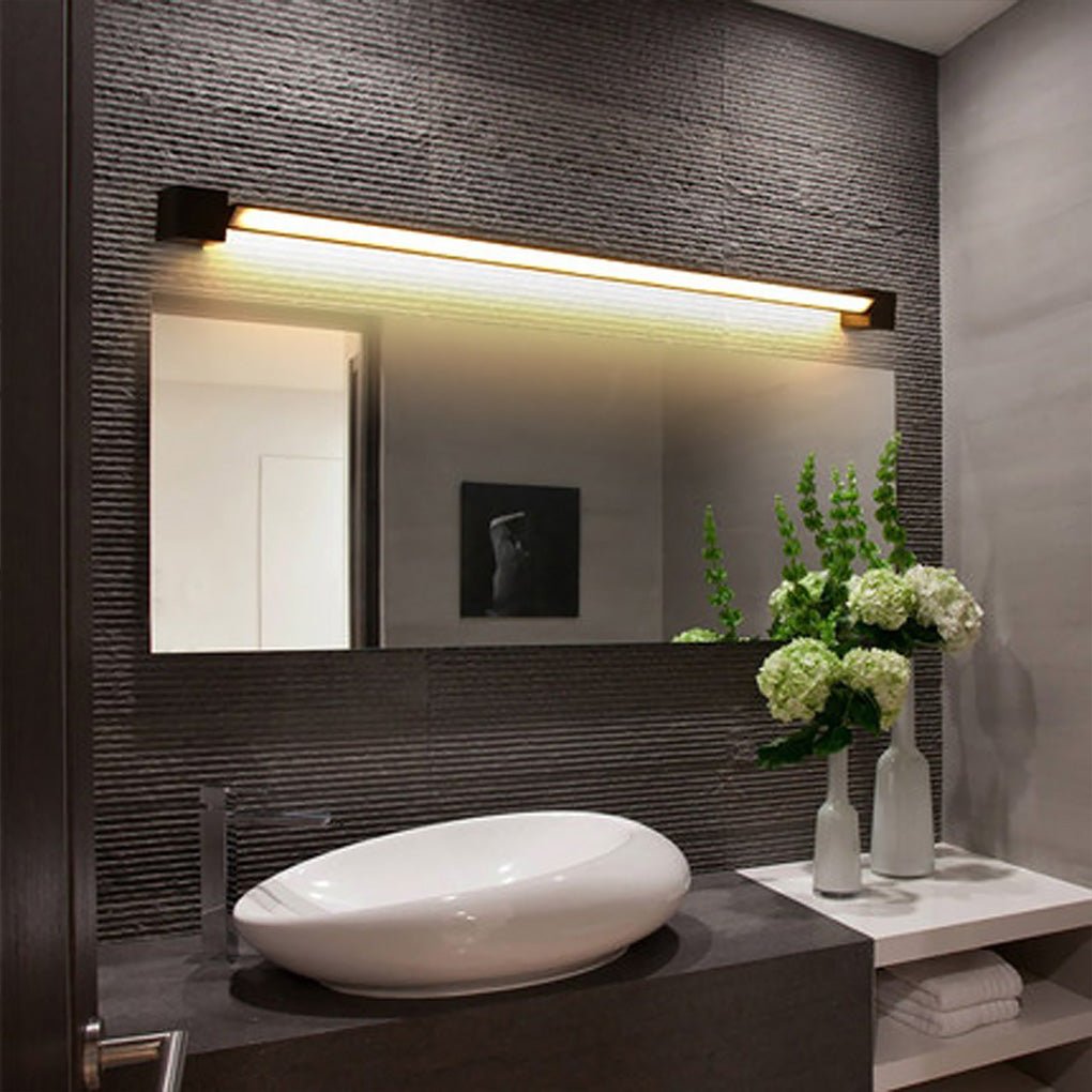 Nordic Ultra-thin LED Bar Lights Background Wall Rotatable Wall Lamp