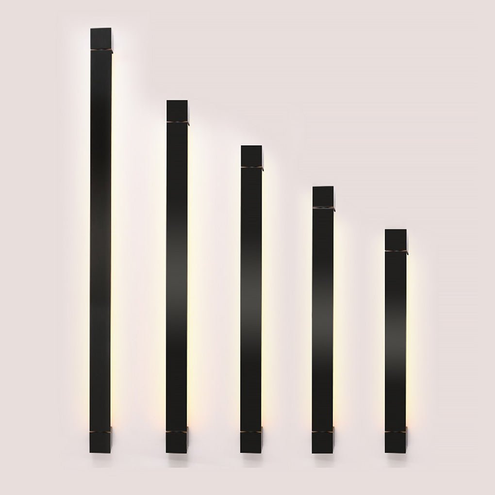 Nordic Ultra-thin LED Bar Lights Background Wall Rotatable Wall Lamp
