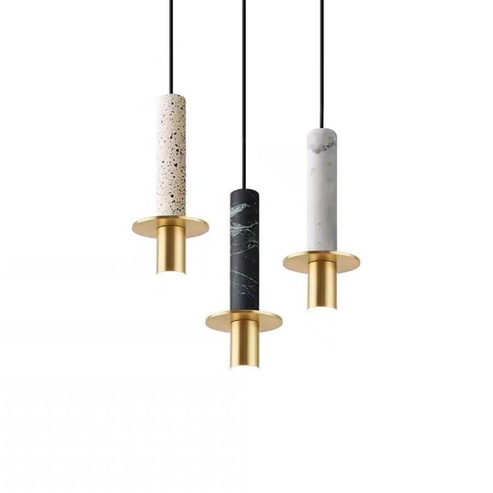 1 Light Pendant Light Cylindrical Circular LED Classic Island Lights