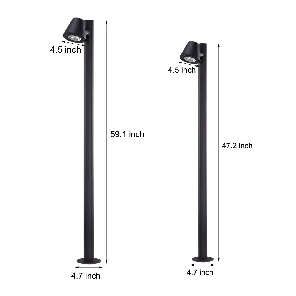 Nut 1/2-LED Outdoor Lawn Landscape Lighting Path Lighting
