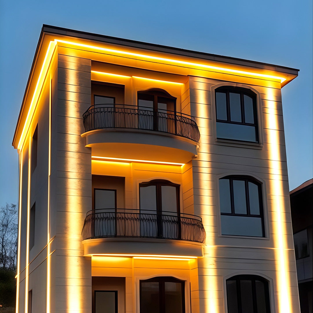 Square Wall Wash Light Outdoor Waterproof LED Narrow Beam Lamp