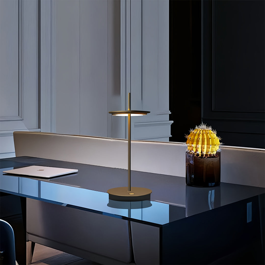 Dimmable Table Lamps Cordless Modern Portable Metal Buffet Lamps