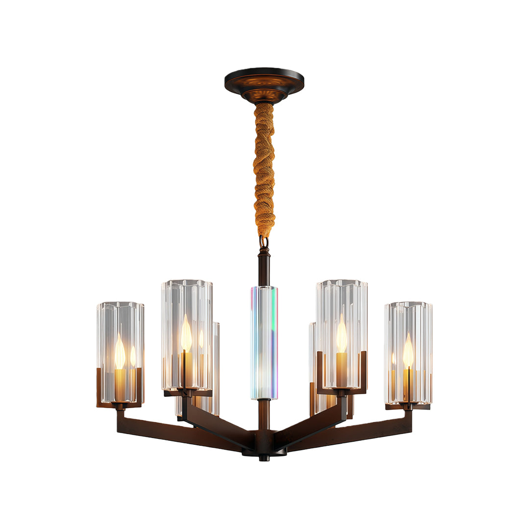 Candle Chandeliers American-Style Luxury Ceiling Light
