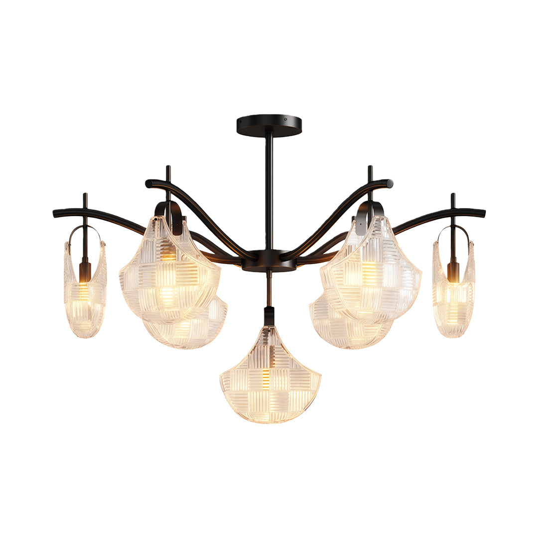 Shell Chandelier Light Modern Luxury Creative Ceiling Light