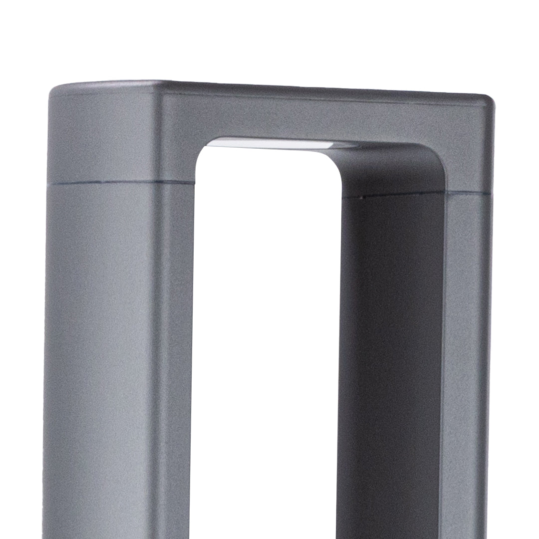 Square LED Garden Outdoor Bollard Light Minimalist Pathway Lighting