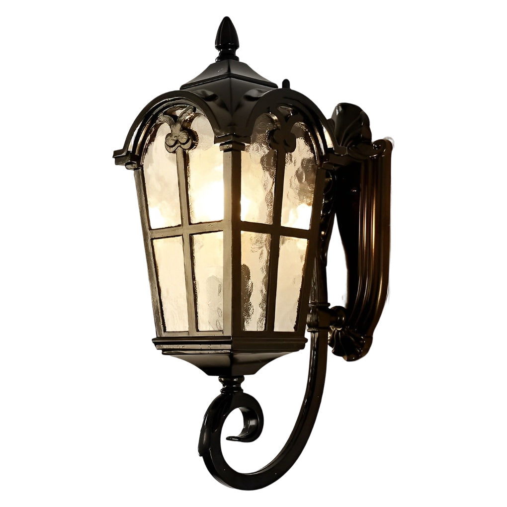 Outdoor Black Sconce European-Style Waterproof Lamp