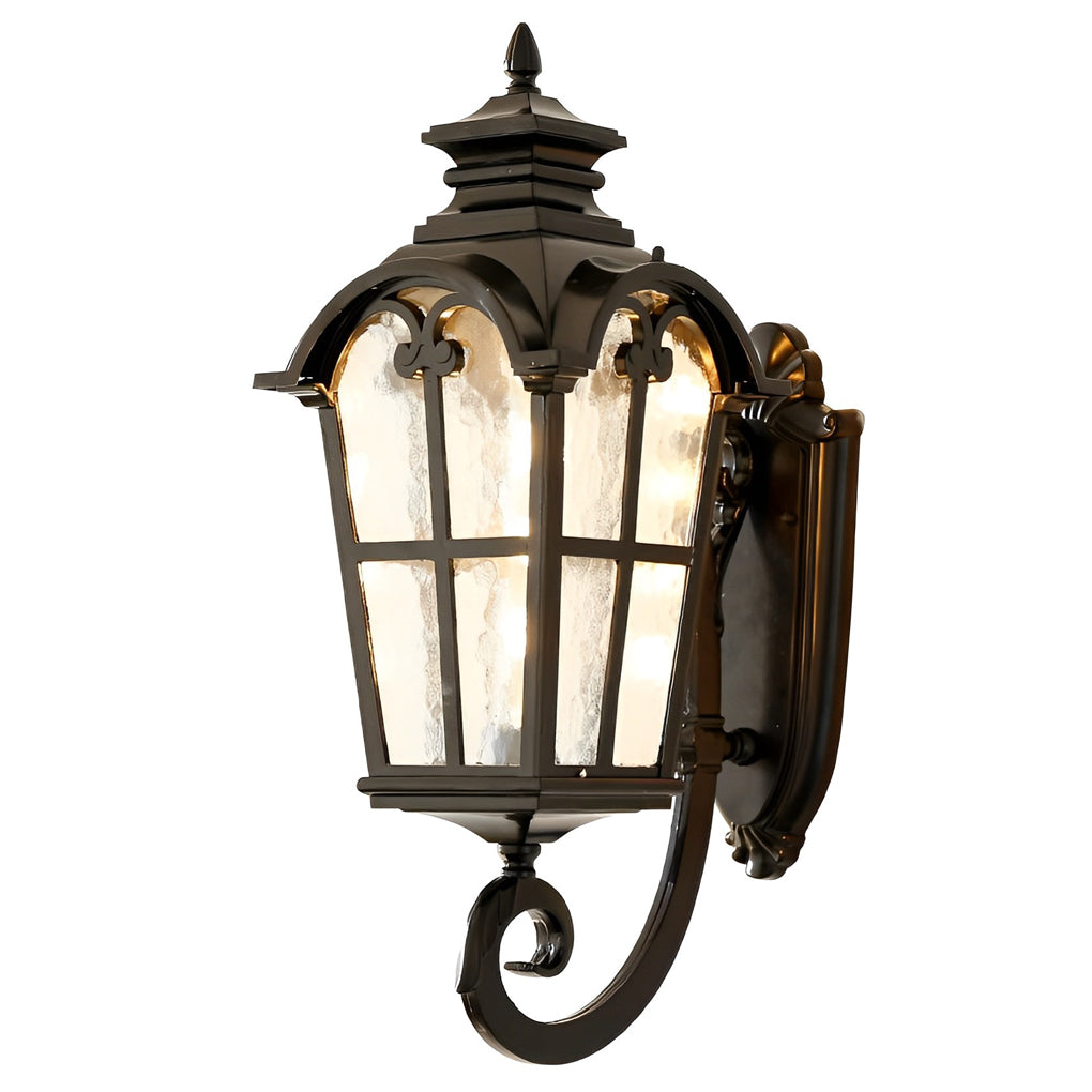 Outdoor Black Sconce European-Style Waterproof Lamp