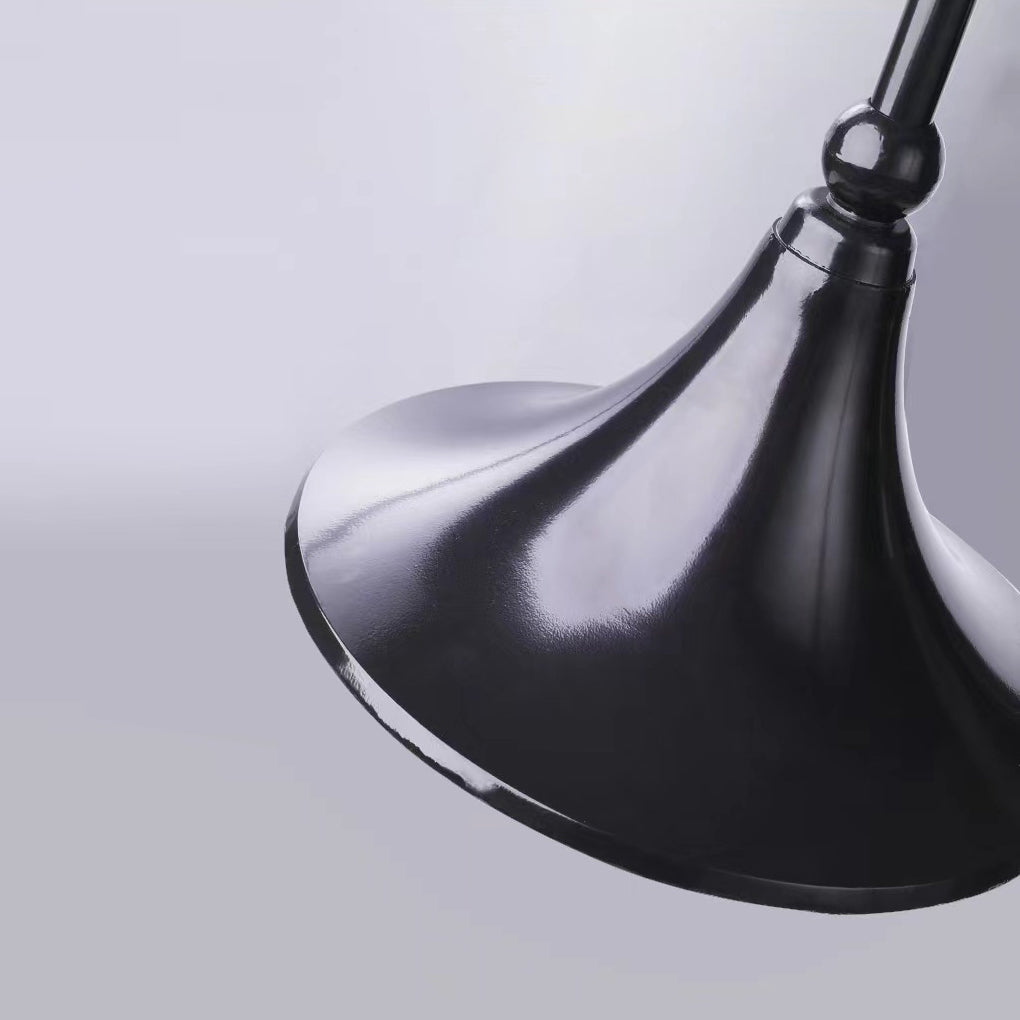 Outdoor Black Wall Lights Retro Creative Trumpet-Shaped Light